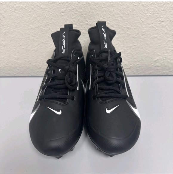 Size 16 Men's Nike Vapor Edge Pro 360 2 Football Cleats Black White DA5456-001 - Picture 2 of 5